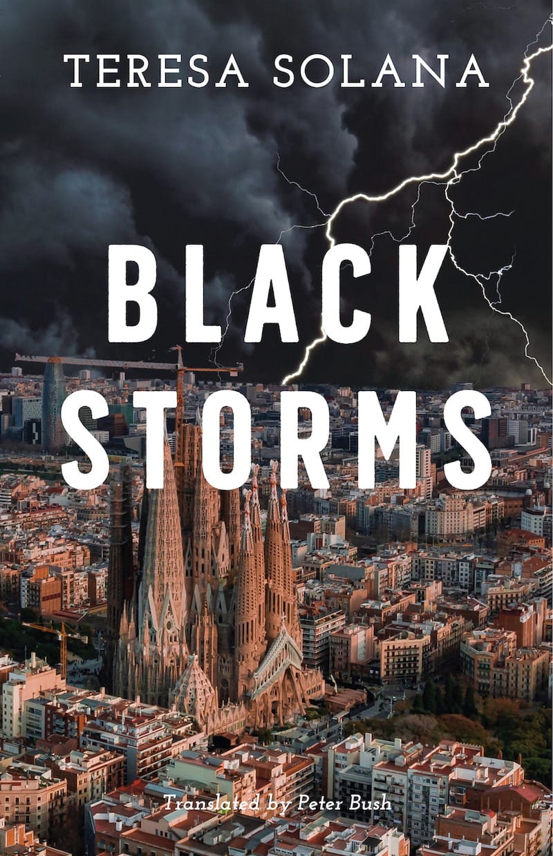 Book cover of Black Storms by Teresa Solana